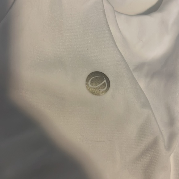 CRZ YOG High Neck Sports Bra Racerback Crop Top/Yoga Tank Top/Built in Bra - Picture 4 of 4